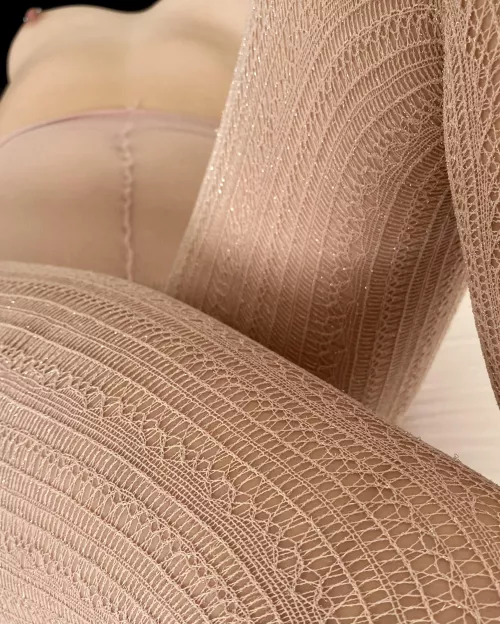 Just a little tease of the pics (and vids!) I took last night… Hope you like these sheer pantyhose as well 😏 by siristrange