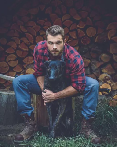 Just a man and his dog… hopefully he gets me bonus points :) by dirtybittprad