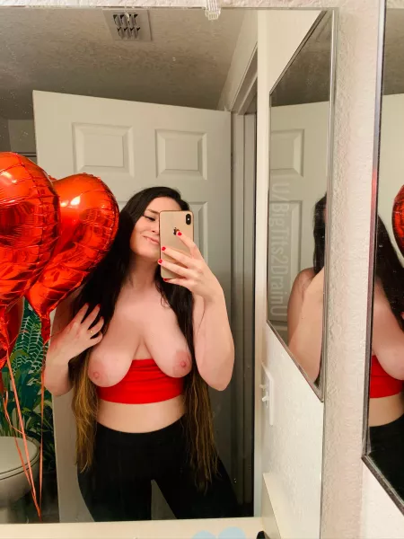 Just a mother with one bigger than the other😜 by BigTits2DrainU