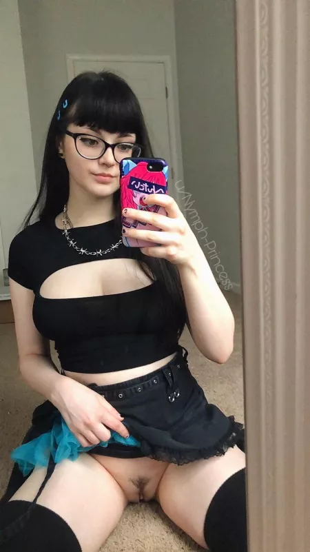 Just a peek 👀 by Nymph-Princess