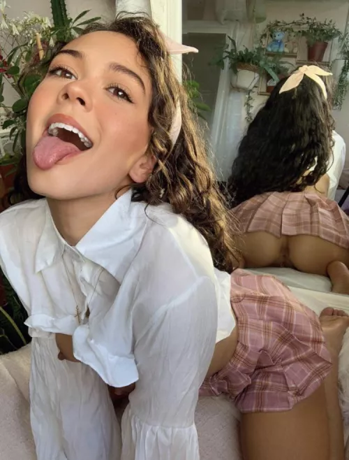 Just a peek by AppleyOrange