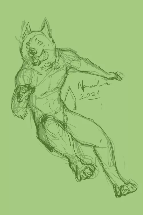 Just a quick sketch (art by me) by Alapacalada