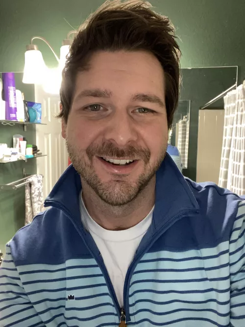 just a selfie to commemorate one last smile before returning to work today by dontpitythiskitty