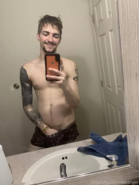 just a sneak peek👀 follow my OF ;) @nikbanger by Difficult_Bird9281