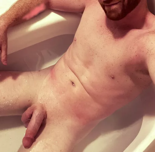 Just a soft ginger cock, hangin out by jerkinginger