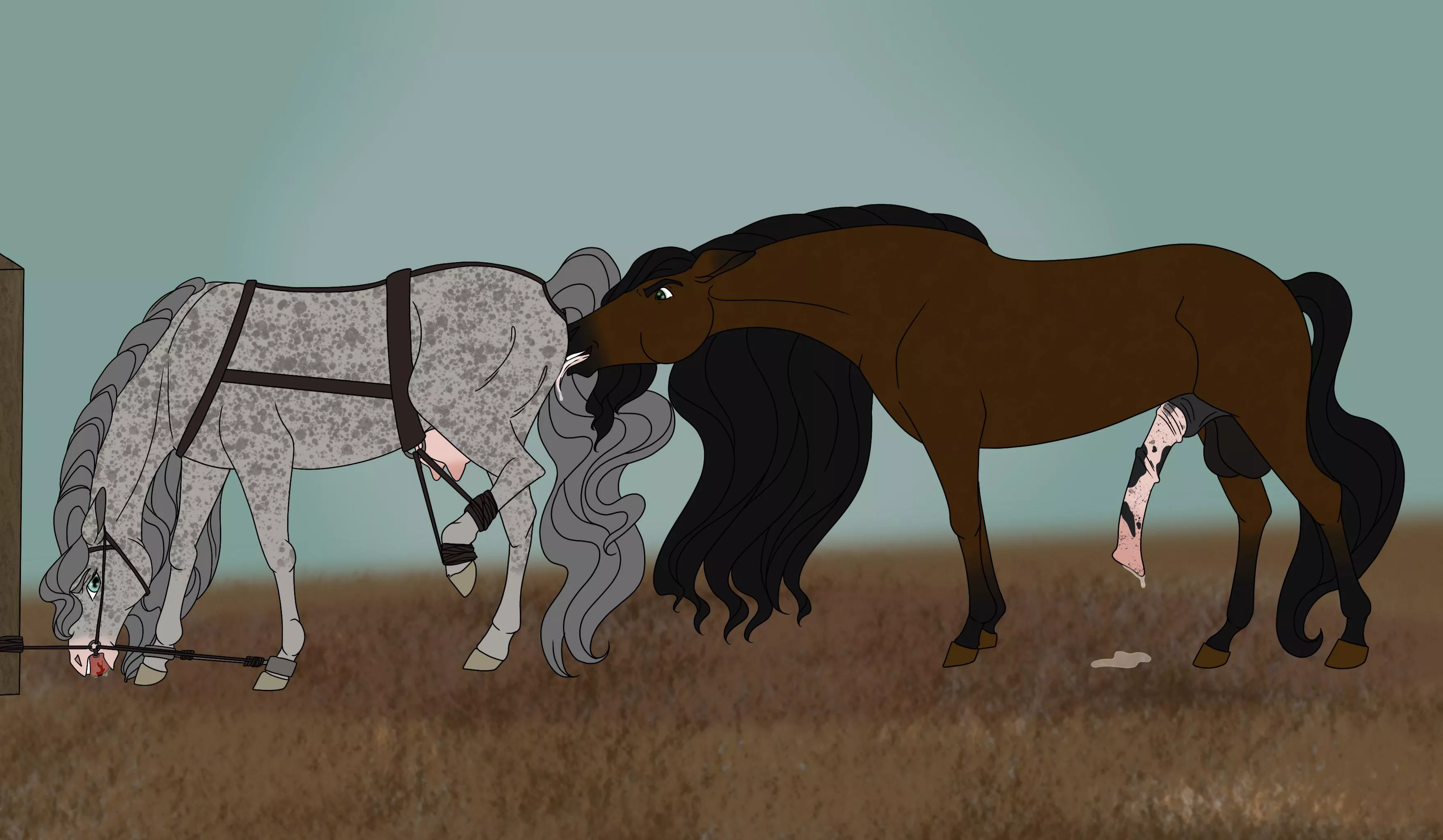 Just a taste, and then a little more. (Artist: me)(anyone have any suggestions for either of these two?) posted by Difficult_Shelter274