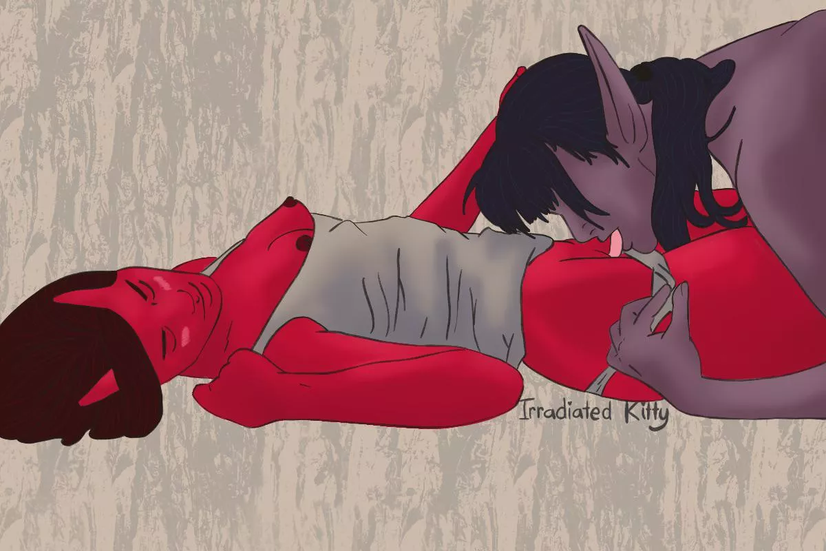 Just a taste posted by Irradiated_kitty