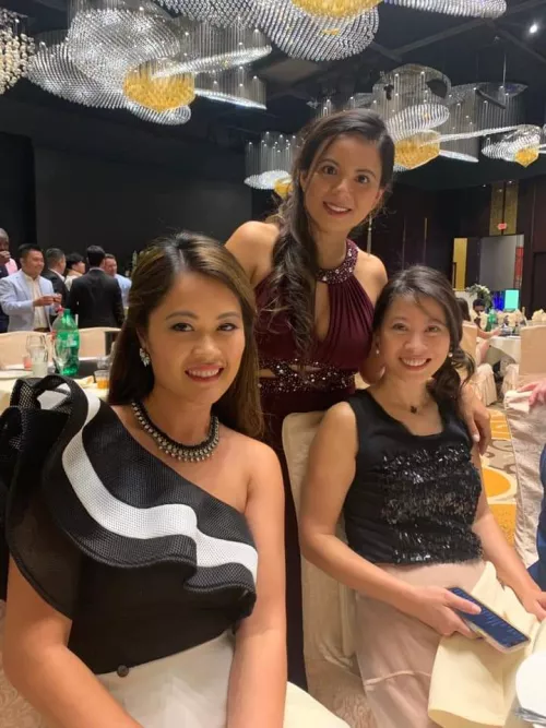 Just a three Asian MILFs at a wedding party by watermouse588