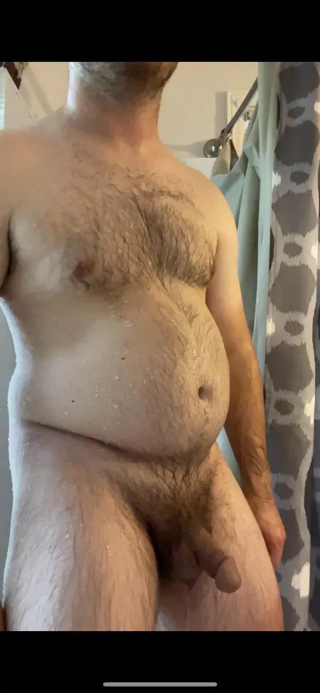 Just a wet and hairy guy by hco0709