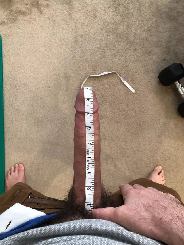 Just about 9 inches! posted by Paakkanenan