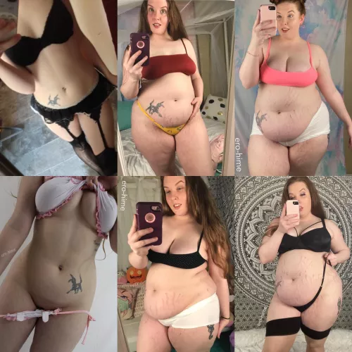 Just about doubled my weight, no big deal 😅 by ero-hime