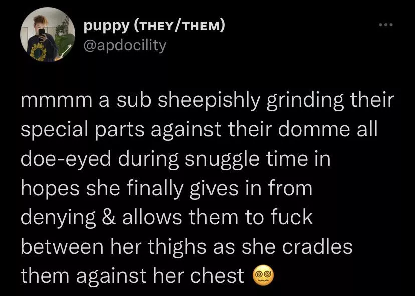 Just an idea 🥺 posted by apdocility