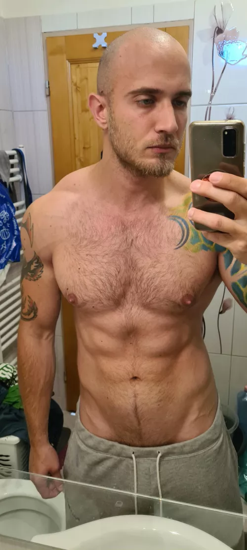 Just an update on chest/bodyhair growth, I hope everyone's having a great Friday! 💪 by Legitimate-List9191
