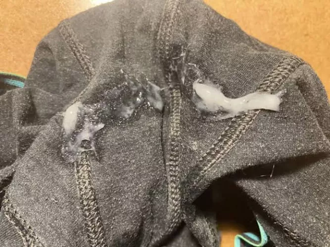 Just arrived home to find my brothers undies stashed in the wash basket filled with cum he's in the shower at the minute should I do anything with these I'm curious what any other women would do 💝🌊 by Chubbachub618