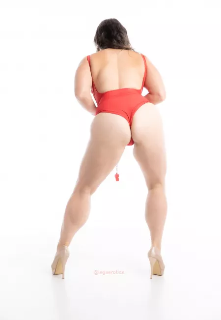 Just being a lifeguard in heels over here... by legserotica