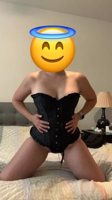 Just bought my first corset in almost 8 years. I forgot how much I missed the snug feeling and how great it makes me feel. What do you think? by Pixiegirl1994