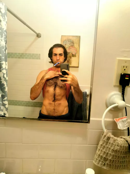 Just brushing my teeth by carnivore_mann69