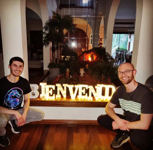 Just came back to my home country (Paraguay) with my bf! It’s amazing how far my family’s come, from wanting me to hide my sexuality to welcoming my baby and me with open arms ❤️ by Zealousideal-Lead-80