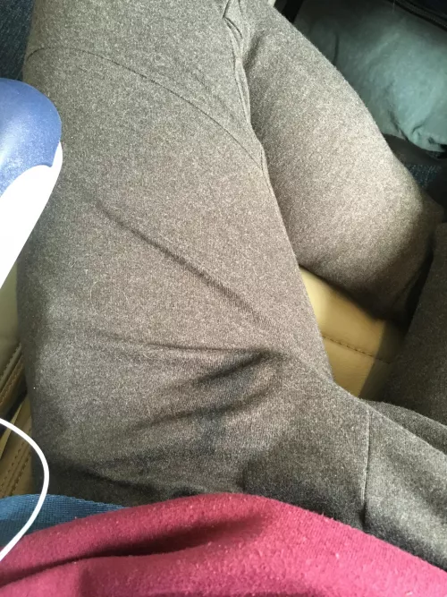 Just came in my sweats on my flight… oops 🤷🏼‍♂️ by hisThighness