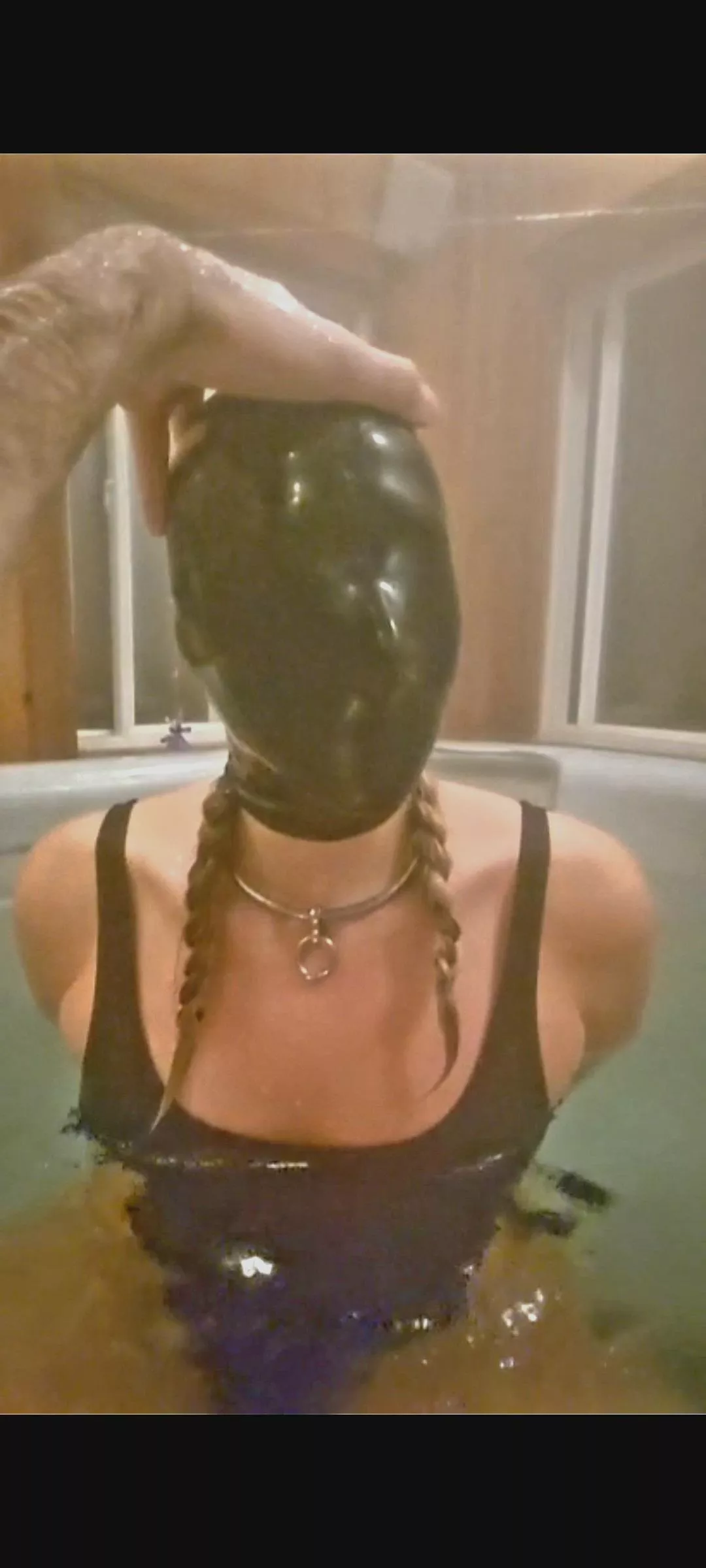 Just daddy playing around with his [F]uck doll in the hottub 🥰 🥵♨️ posted by collaredbabe