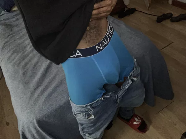 Just feel on my bulge til I say stop by Thelemonadebase