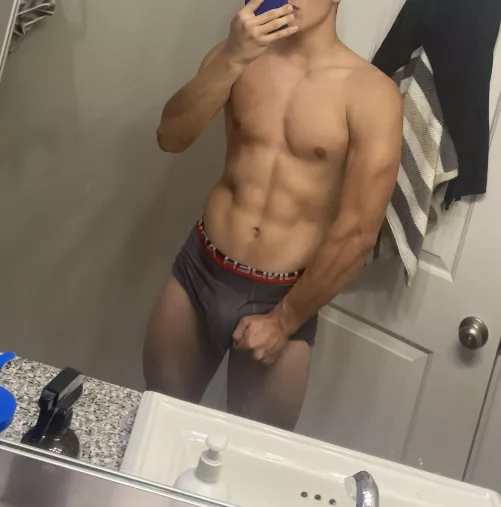 Just finished a workout :D by CAGuy111