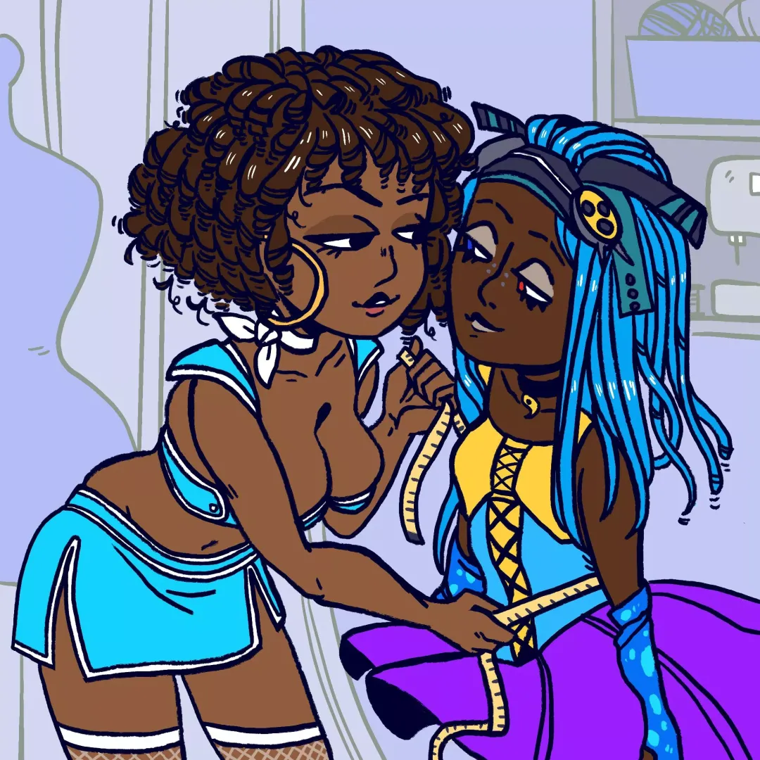 just finished this one - love lola’s genuine appreciation for zoey’s style!!! posted by chihirosmom