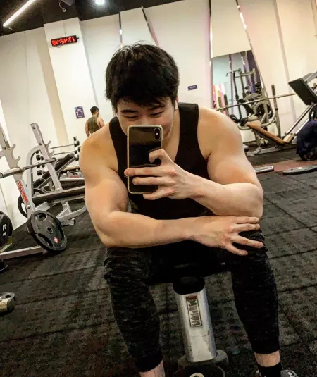 Just finished working out 👼 by ScarletWizzard