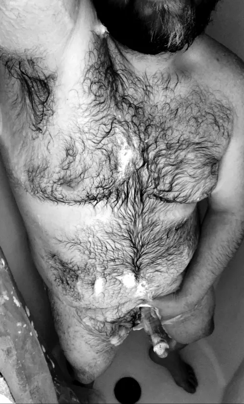 Just getting cleaned up to go to a New Years party where I'm planning to get awful dirty. Who wants help ringing in the New Year with a bang! by ScruffHerder69