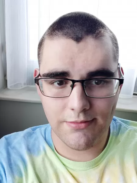 Just got a buzz cut kinda regretting it lol by Dark-Daydreams