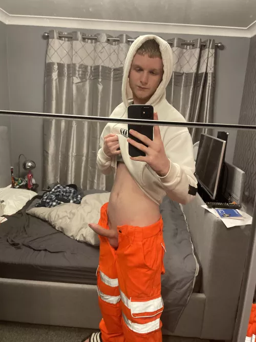 Just got home from work and my cocks a little hard by International-Ear223