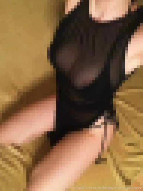 Just got new lingerie set from one of my subs. What do you cucks think about it? posted by kinkychanx