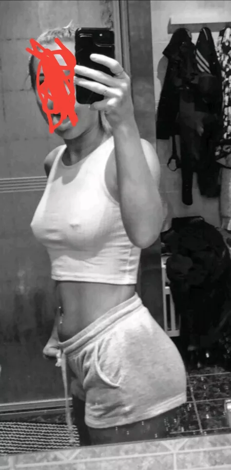 Just got out of a good cold shower🥰 My... You know what wanted to say hi by WatchFormal7648