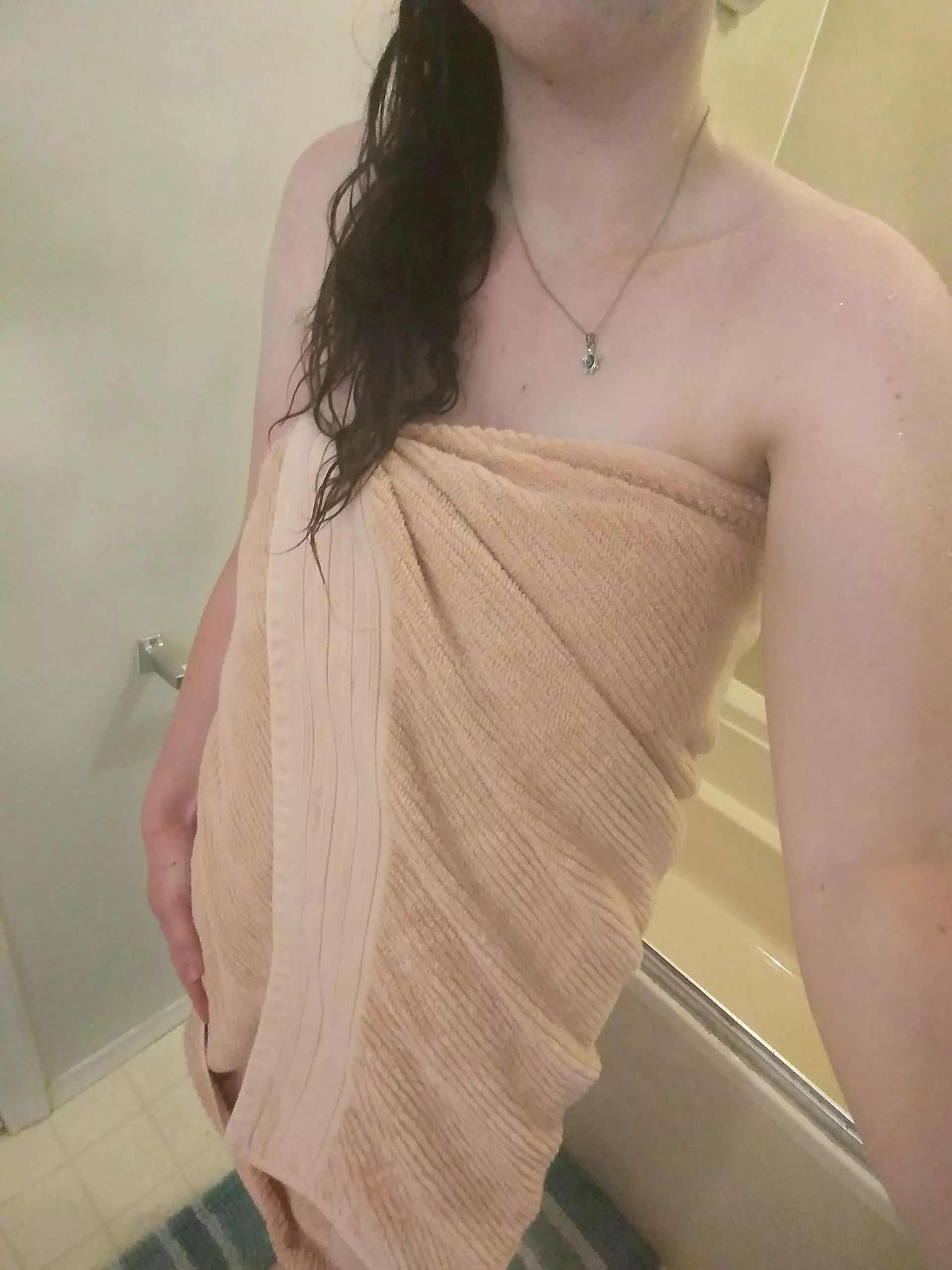 Just got out of the shower and somehow I'm still a dirty girl 😈 posted by MichelleNight007