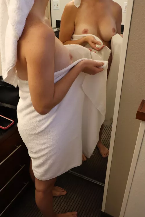 Just Got Out Of the Shower - Maybe Next Time You Can Join Me? by sidesatano