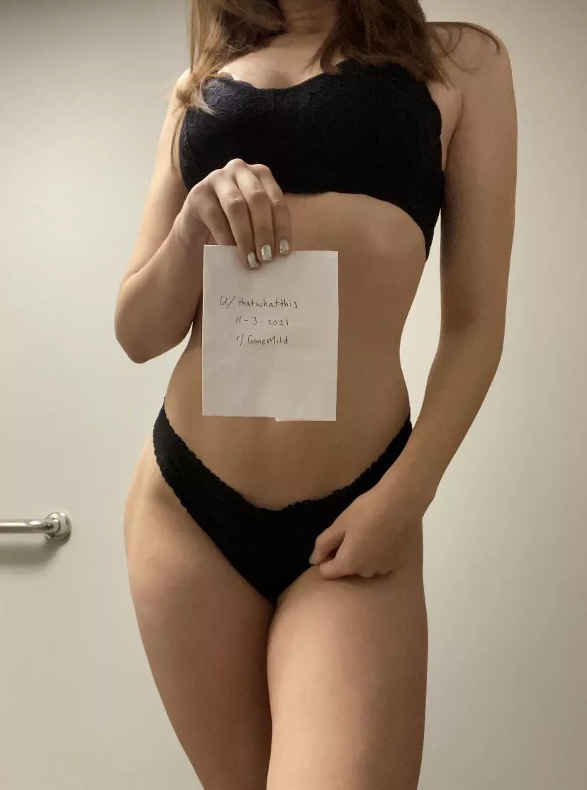 Just got verified! Guess I’m really in this now (F) posted by thatwhatthis