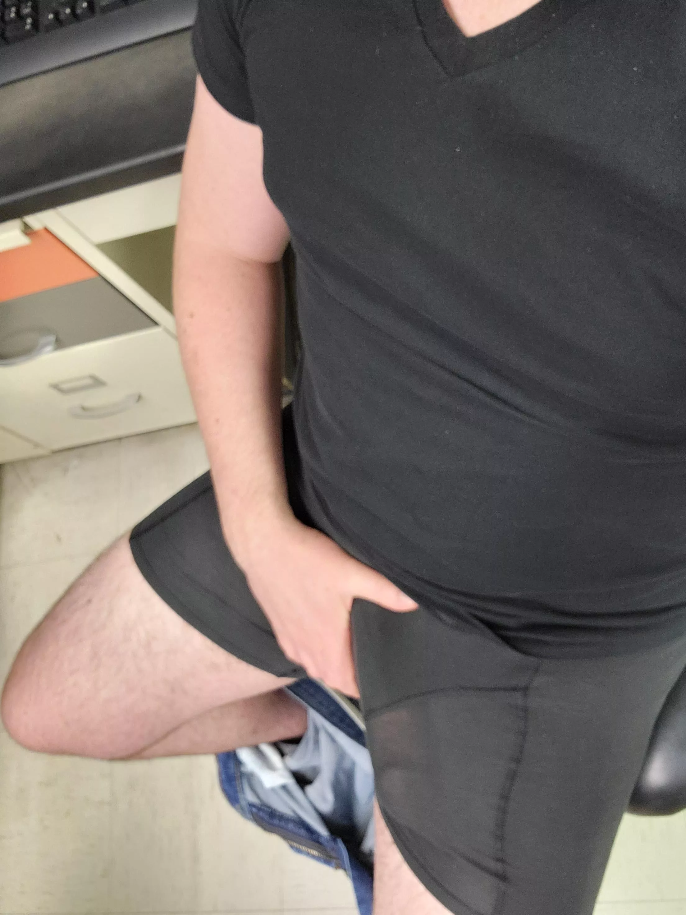 Just hanging out at work posted by MundaneWeb4953