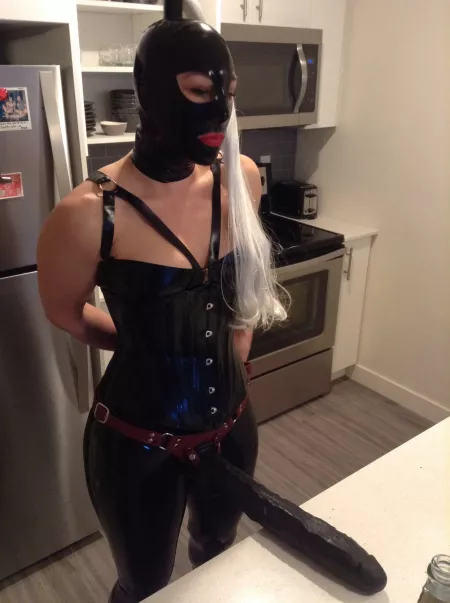 Just hanging out in the kitchen contemplating dinner by DaddyRedX