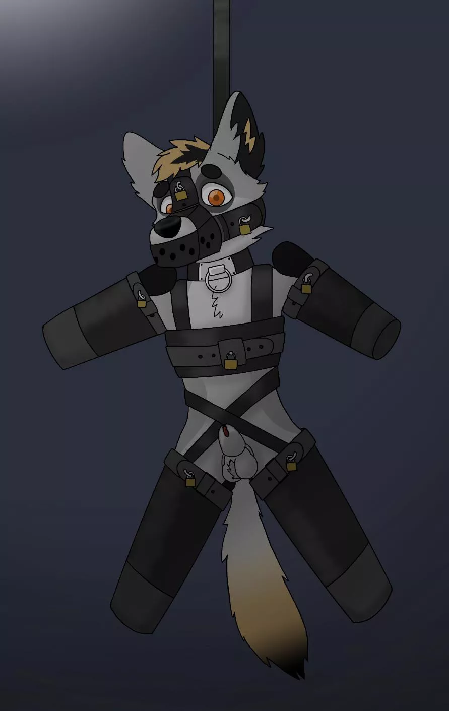 Just hanging out [M] (art by me) posted by Nox_the_wolf