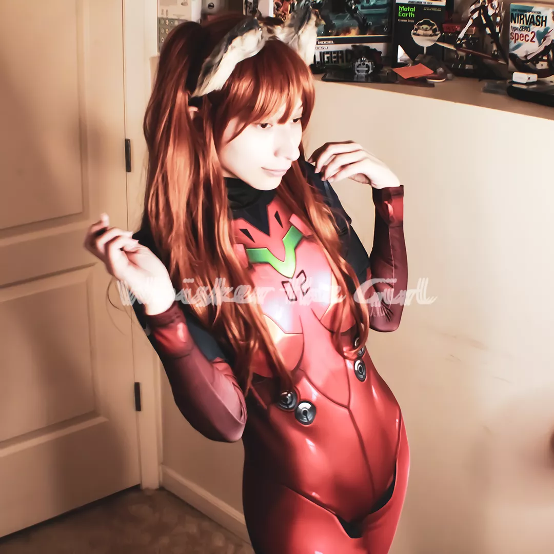 Just happy to be cosplaying Asuka for the first time 💞 posted by WhiskertheGirl