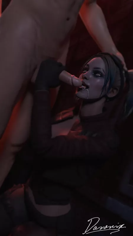 Just harley giving a blow by iSmashbears