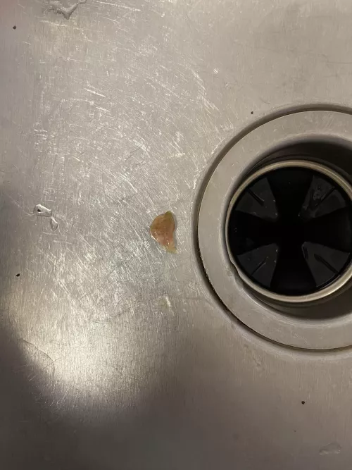 Just hocked this thing up from way back in my left nostril. Disgusting and hard! by SnooStrawberries7938