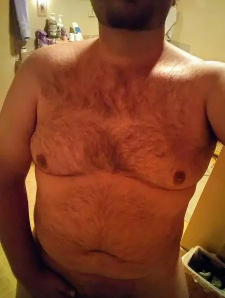 Just home from work mood by Exhibear69