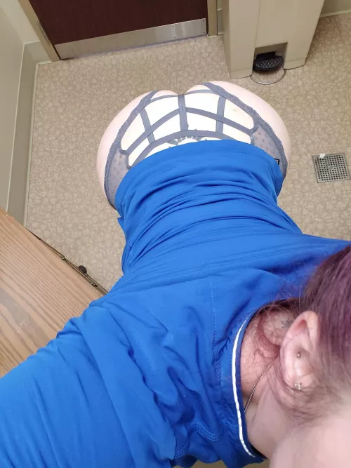 Just like this? Pants down, from behind? by DaddyKittenPlaytime