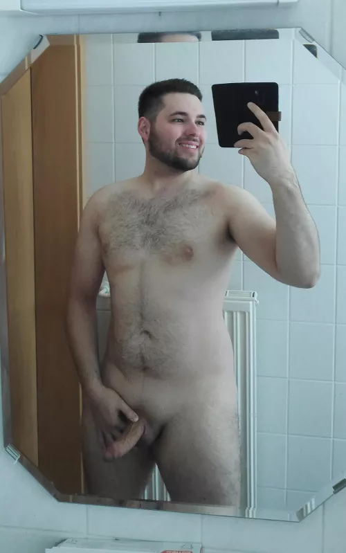 Just me, being horny in the morning 😉 by TimS79