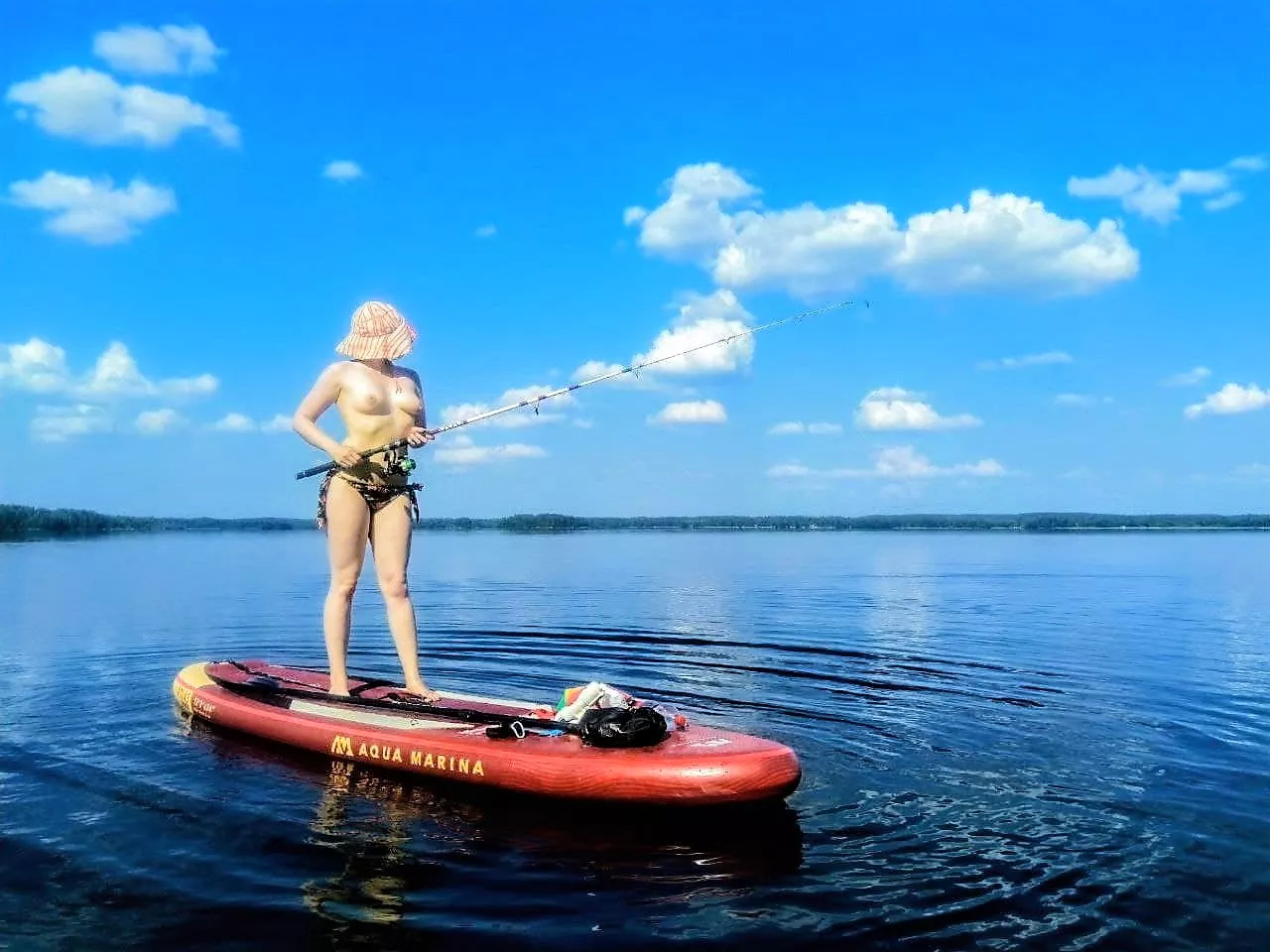 Just me trying to attract some fish ( . Y . ) posted by kilkilikello