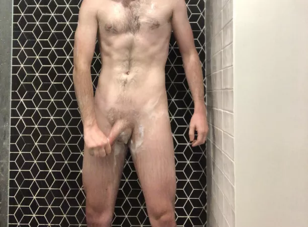 Just need someone to service me in this gym shower (26) by AsVersAsTheyCum