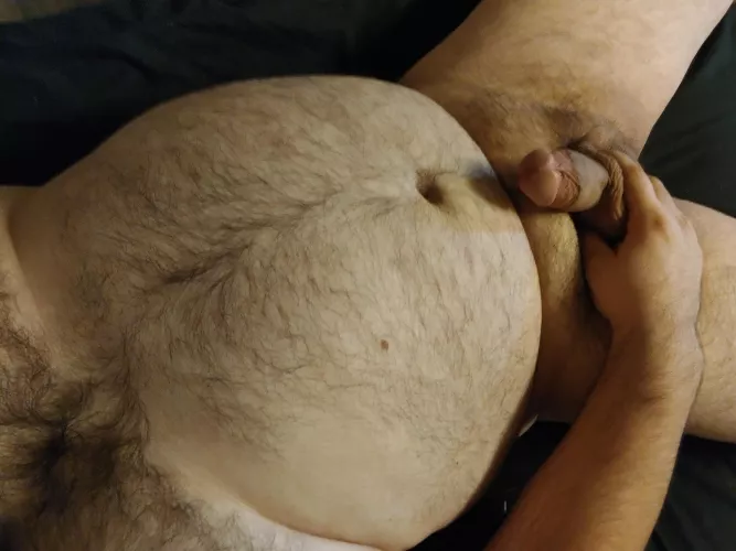 Just off of work, time to rub a couple out before chores by Dgmagick1