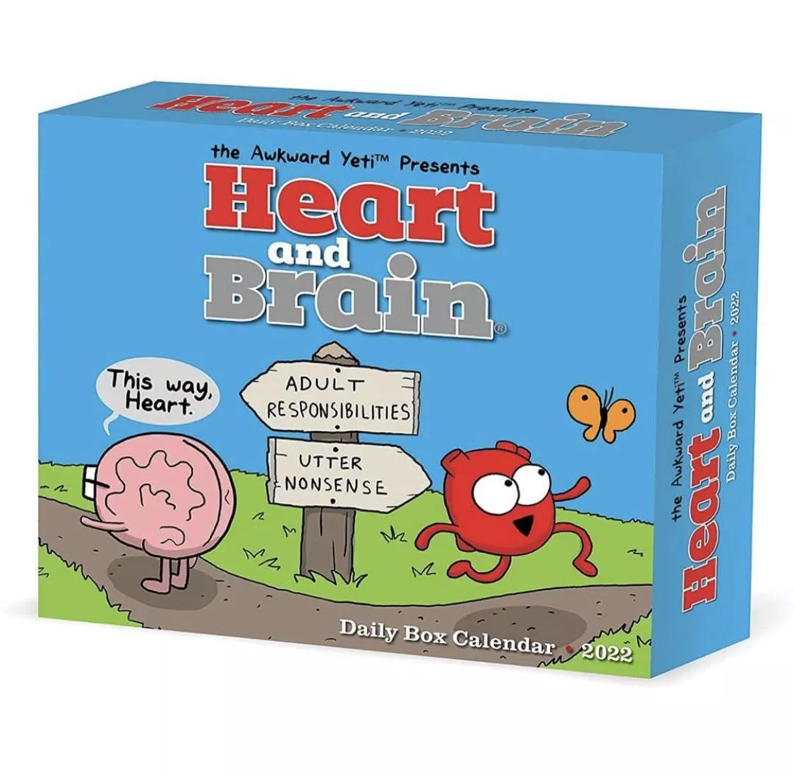 Just ordered my 2022 daily calendar from one of my favorite web comics! 🤓😆🙈🧠❤️🦋 posted by pinklemonade44