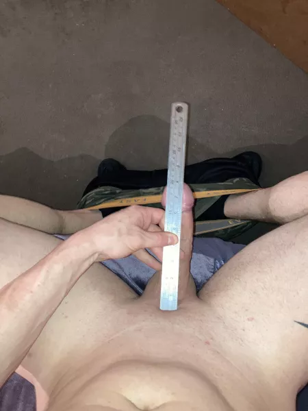 Just over 8” inches by bigDBigD00